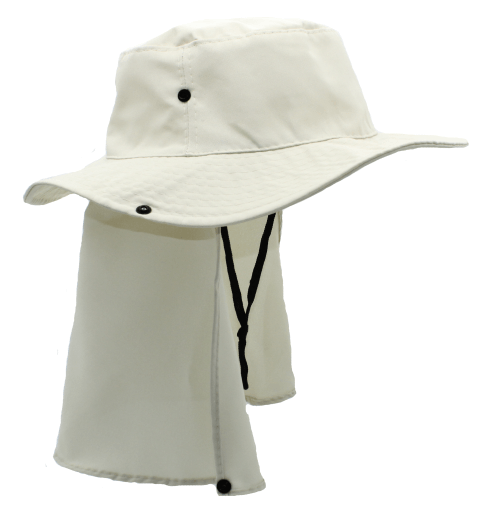 Chapeu Pesca Com Proteção Sol Orelha/nuca Cor Caqui
