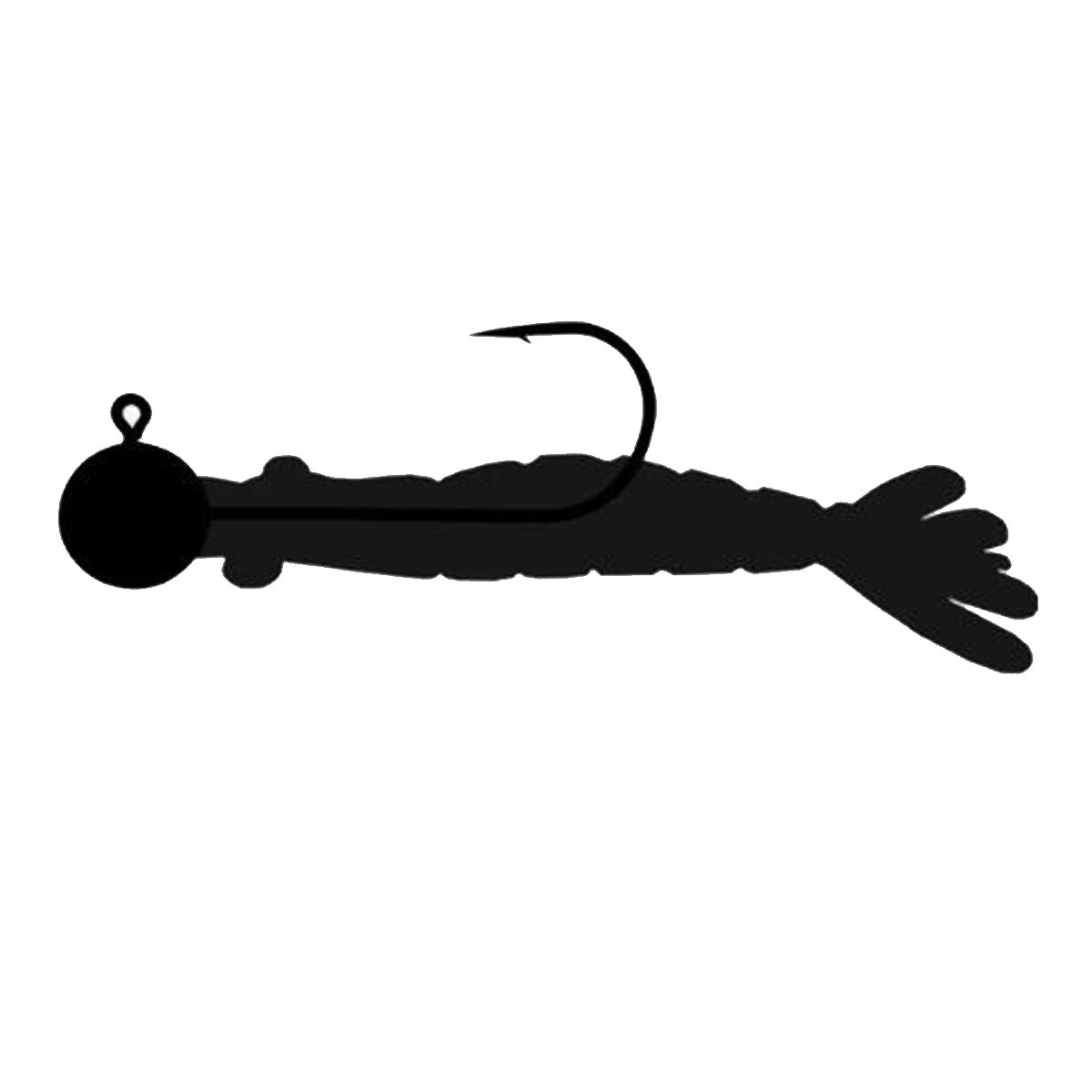 Kit 3 Anzol Pesca Jig Head P/ Isca Soft Camarao Grubs Shads